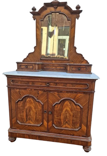 Cassettone noce con - cassettone, in