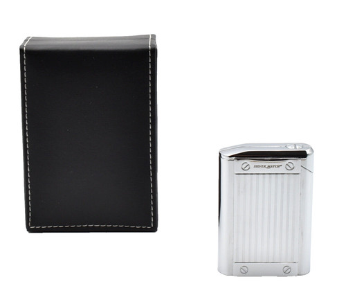 Silver match briquet écrin - +,