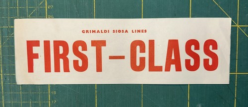Vintage grimaldi siosa - vintage,