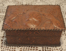 Embossed Leather Covered