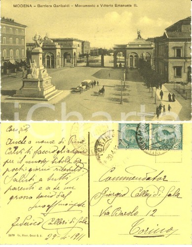 1911 modena barriera garibaldi - modena,