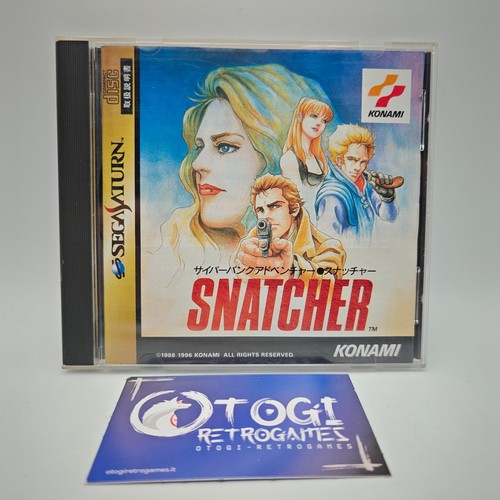 Snatcher sega saturn jap cib - snatcher,