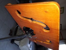 leggio per musica di altissima classe acciaio inox e legno massello 