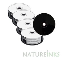 100 dischi CD-R bianchi Mediarange neri inferiori stampabili bianco 52x 700 MB