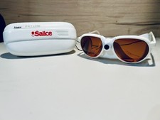 Occhiali da sole sunglasses Salice sci vintage anni 80 con custodia