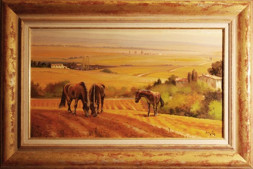 Dopo mietitura dipinto - la,