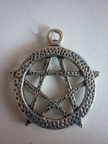 Pendente pentacolo wicca - pendente,