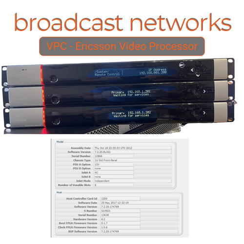 Processore video ericsson - video, /