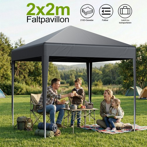 Gazebo pieghevole 2x2m pop - 2x2m, up