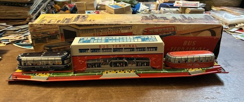 Vintage tin 1956 technofix - tin,