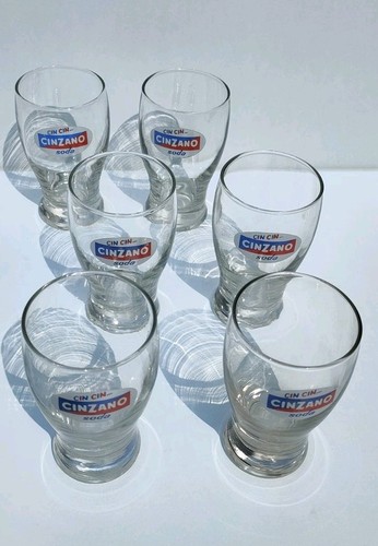 Bicchieri vintage cinzano - 6,