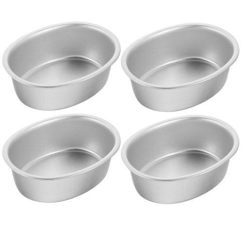 4pz teglie ovali antiaderenti - 4pz,