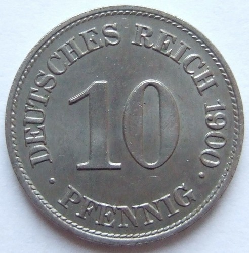 Moneta impero tedesco - impero, 10