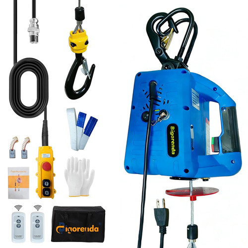 Verricello paranco elettrico - verricello,