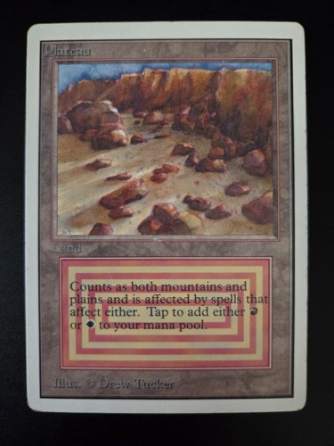 Mtg unlimited plateau dual - unlimited,