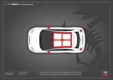 KIT TETTO ASSETTO CORSE 500 |