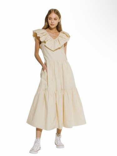 Abito midi english factory - english,
