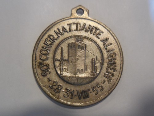 Medaglia congresso dante - medaglia,