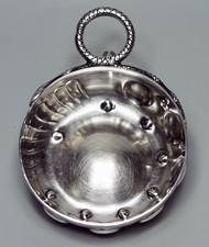 19c. Tazza tester vino argento