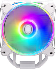 Hyper 212 Halo CPU Air Cooler - Finitura Alluminio Puro Bianco, 4 Tubi Calore a 