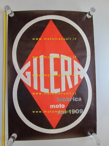 Gilera poster manifesto
