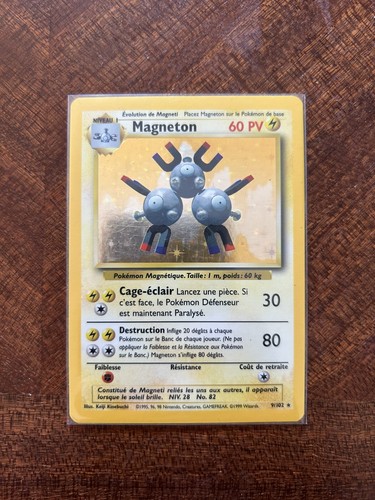 Carte pokémon wizards - wizards, fr