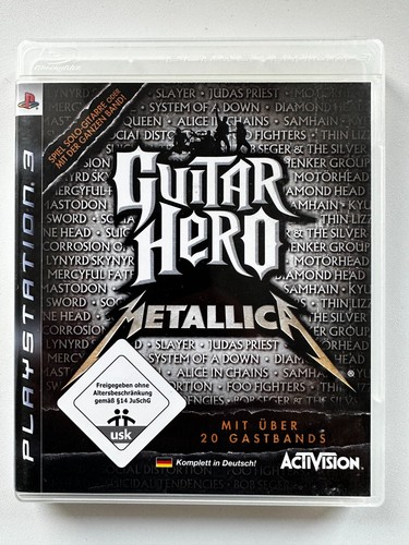 Guitar hero metallica sony - guitar,
