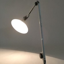 ELIO MARTINELLI LUCE DESIGNER ITALY LAMPADA DA TAVOLO MORSETTO VINTAGE MOD: 672