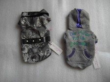 OFFERTA 2 CAPPOTTINI ABBIGLIAMENTO CANE MON BONBON MILANO TG. XS