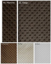 Tessuto ecopelle trapuntato a