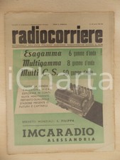 1942 RADIOCORRIERE EIAR La