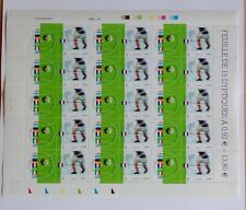 2002 Francia "Mondiali Calcio Corea-Giappone" Foglio Intero - Mnh**   # RARO #