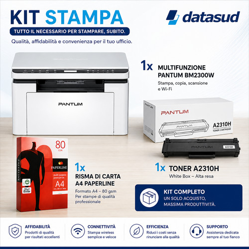 Kit stampa pantum bm2300w - pantum, +