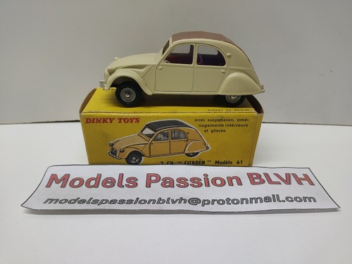Citroën 2cv modèle 61 - 1/43,