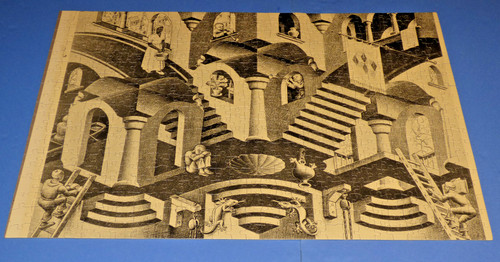 Escher convex concave - convex, &
