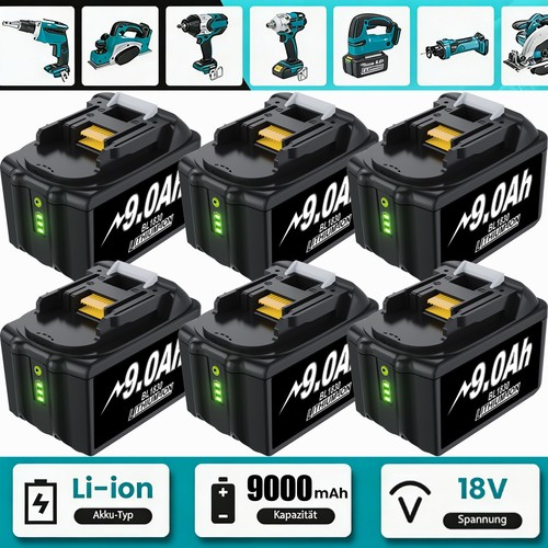 9000 mah per - mah, makita