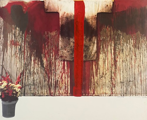 Hermann nitsch litografia - hermann,