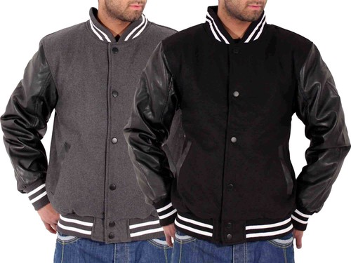Giacca bomber varsity uomo - bomber, con
