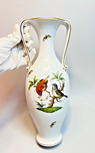 Vaso anfora porcellana vintage