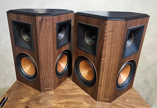 Klipsch 502s walnut demo - klipsch,