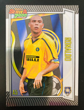 1999-00 Topps Merlin Serie A 2000 Superstar # A5 Ronaldo Inter Milan foil card