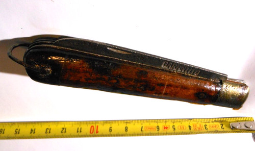 Antico coltello garantito - antico,
