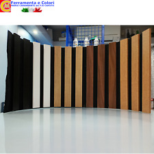 Pannelli Fonoassorbenti Flessibili 60x275 Pannello Acustico Soffitto Parete 3D