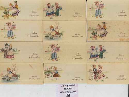 Cartoline bigliettini pz - bigliettini,