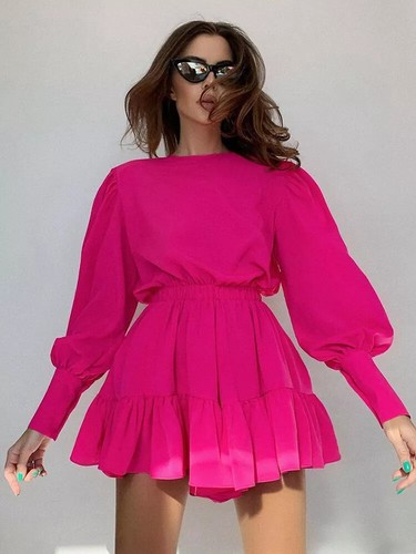 Elegante vestito abito - , donna
