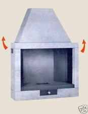 Caminetto prefabbricato - prefabbricato, da