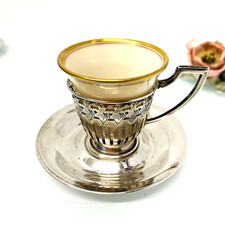 Tazza espresso moka in argento