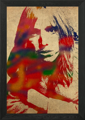 Tom petty acquerello ritratto - tom,