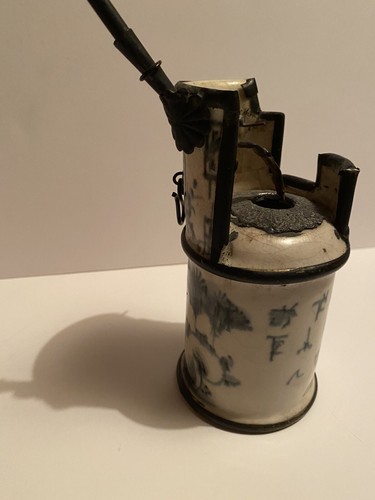 Pipa oppio ceramica raro - ceramica,