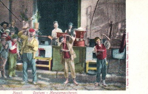 Cartolina epoca costumi - cartolina, d'epoca